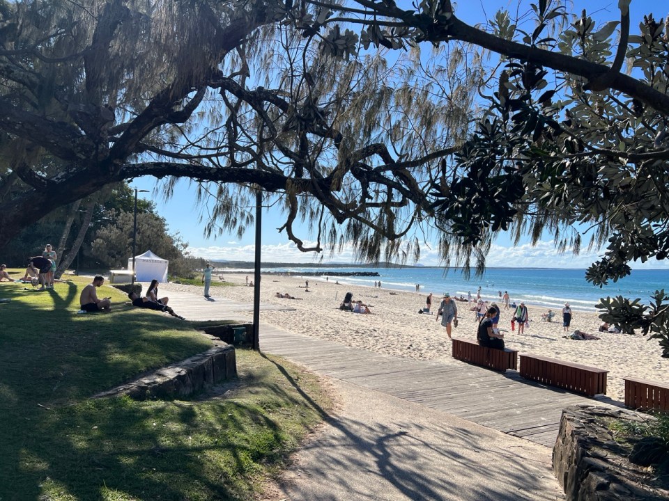 Plage de Main Beach à Noosa Heads