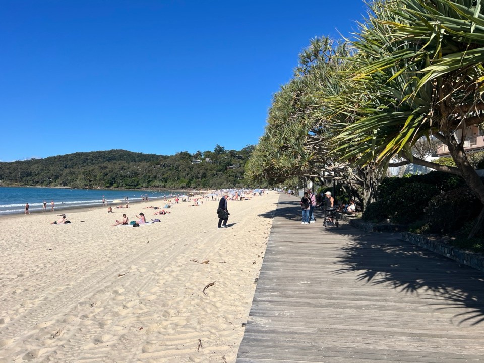 Plage de Main Beach à Noosa Heads