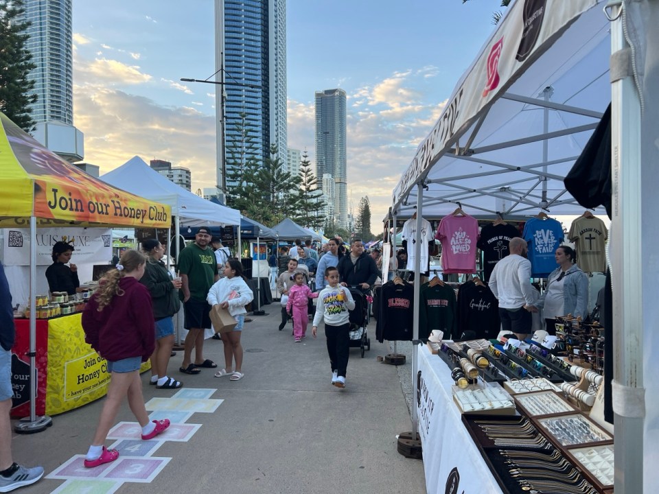 marché à Surfers Paradise