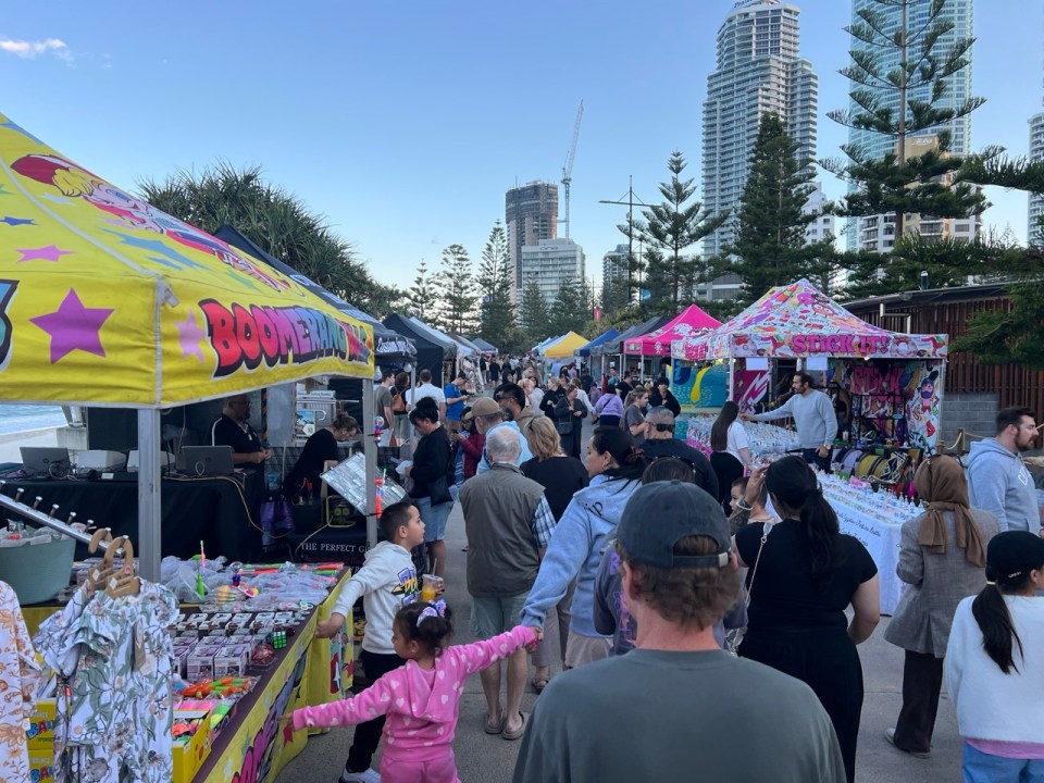 marché à Surfers Paradise à Gold Coast