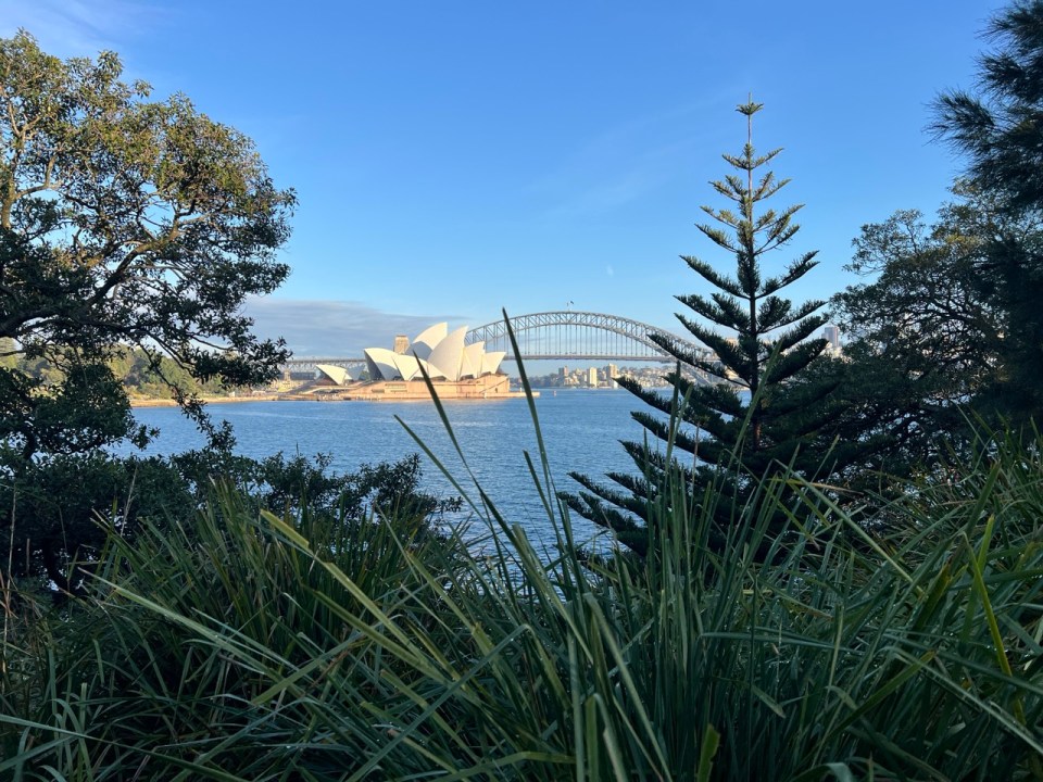 Macquarie’s Point à Royal Botanical Garden de Sydney 