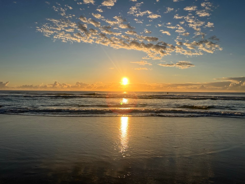 lever de soleil à Surfers Paradise