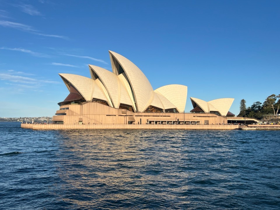 Opéra de Sydney depuis le ferry