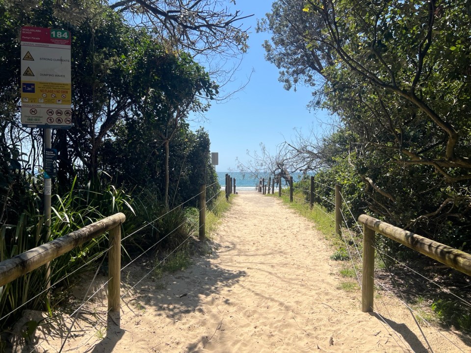Mooloolaba Beach sur la Sunshine Coast