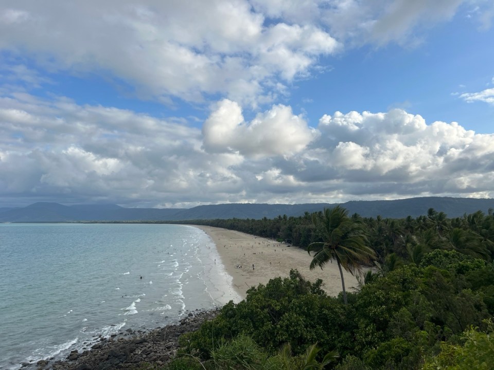 plage de 4 miles beach à Port Douglas