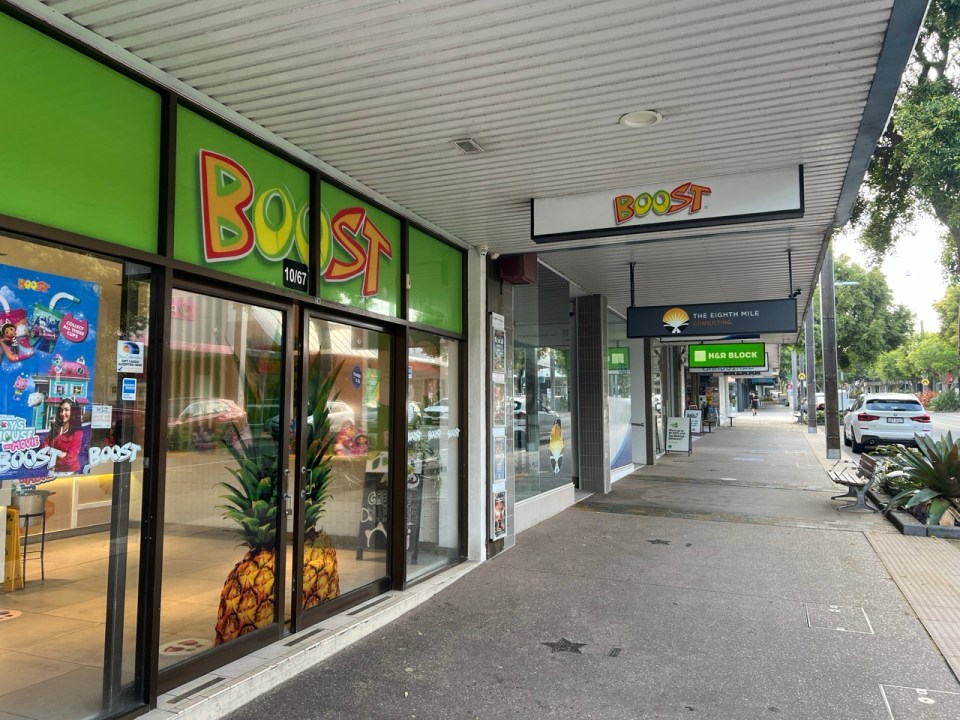 Centre ville de Caloundra sur la Sunshine Coast en Australie