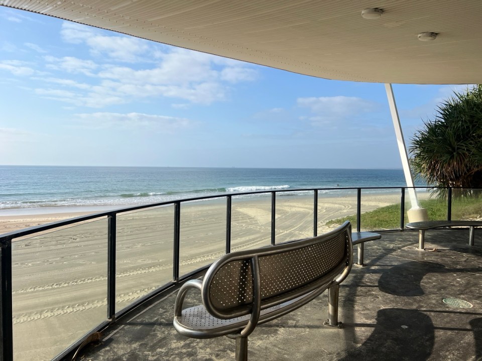 Plage de Caloundra sur la Sunshine Coast en Australie