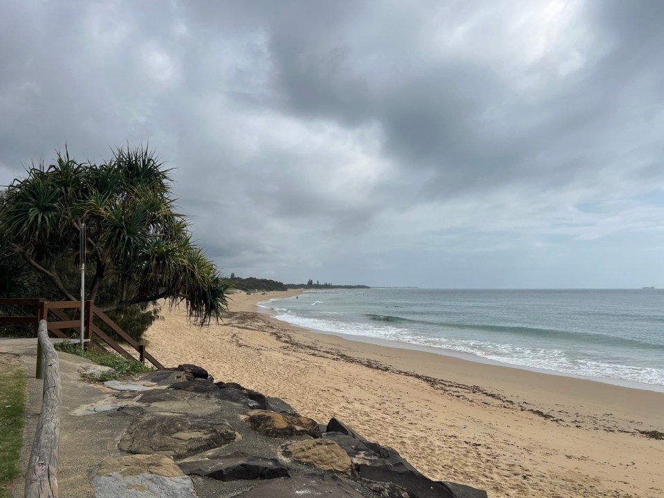 Plage de Caloundra sur la Sunshine Coast en Australie