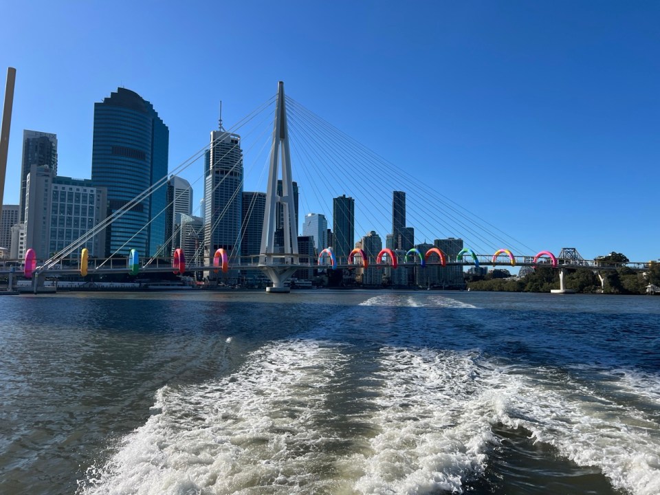rivière Brisbane en ferry