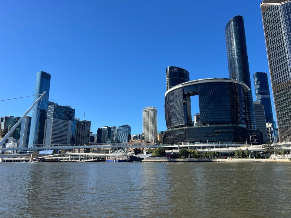rivière Brisbane en ferry