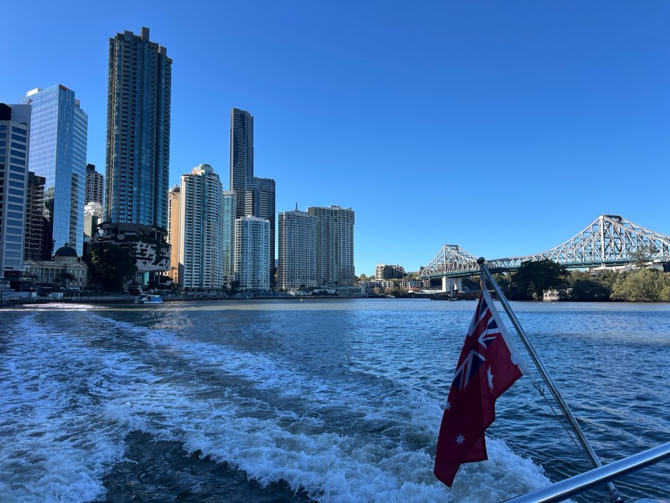 rivière Brisbane en ferry