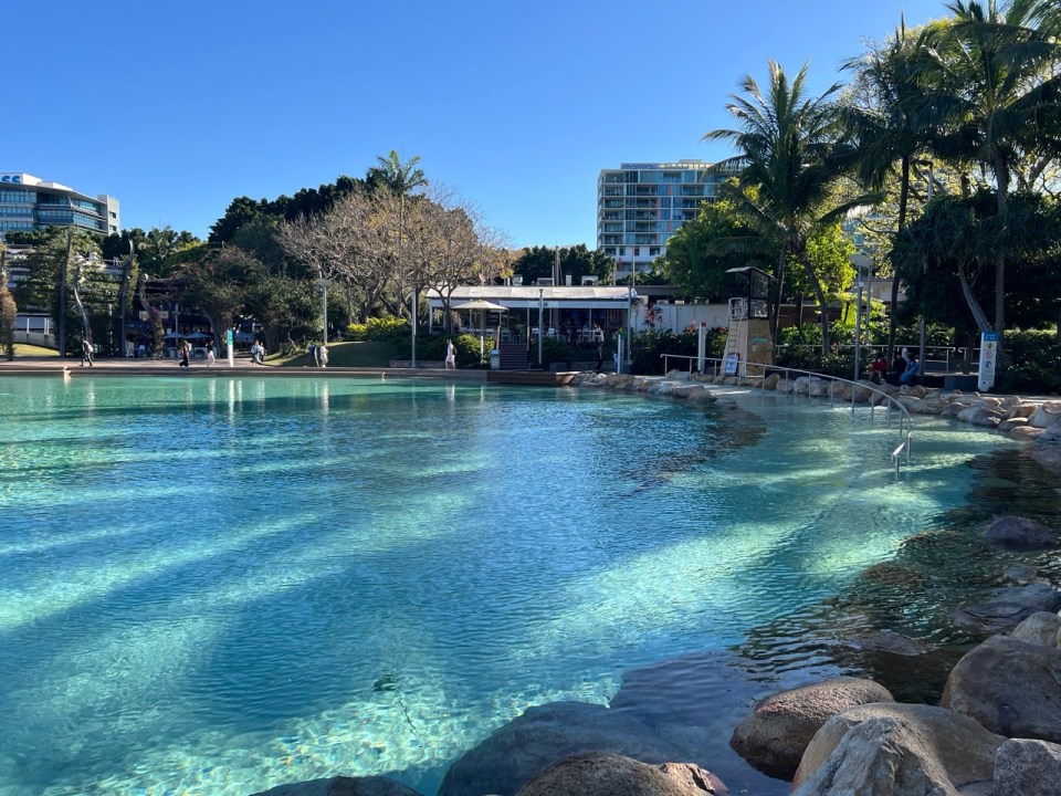 Streets Beach à Brisbane 
