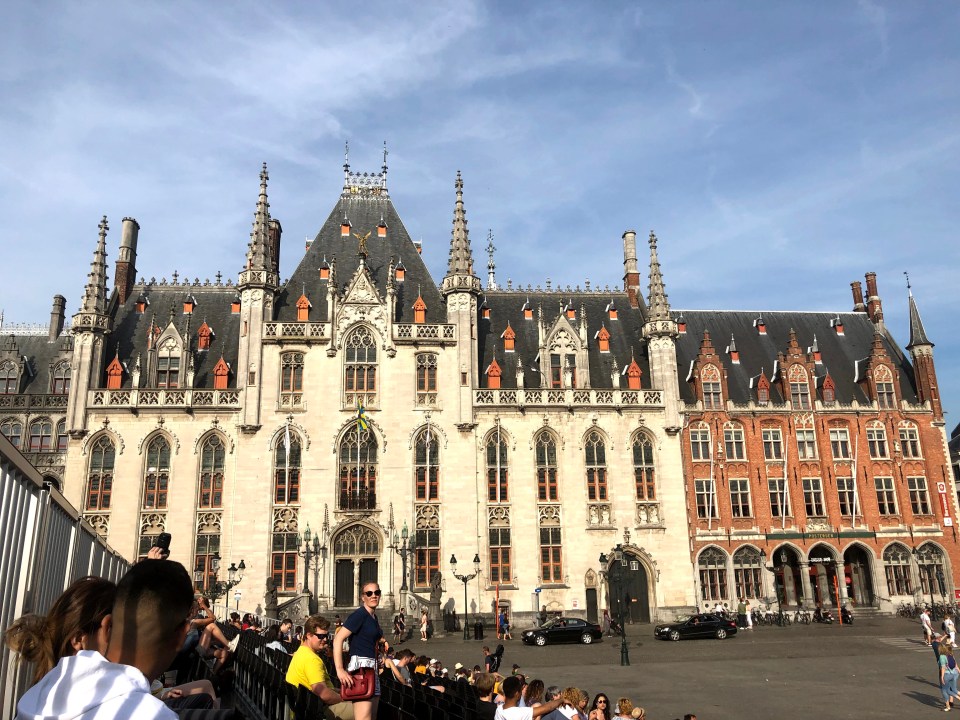Place du Markt à Bruges 