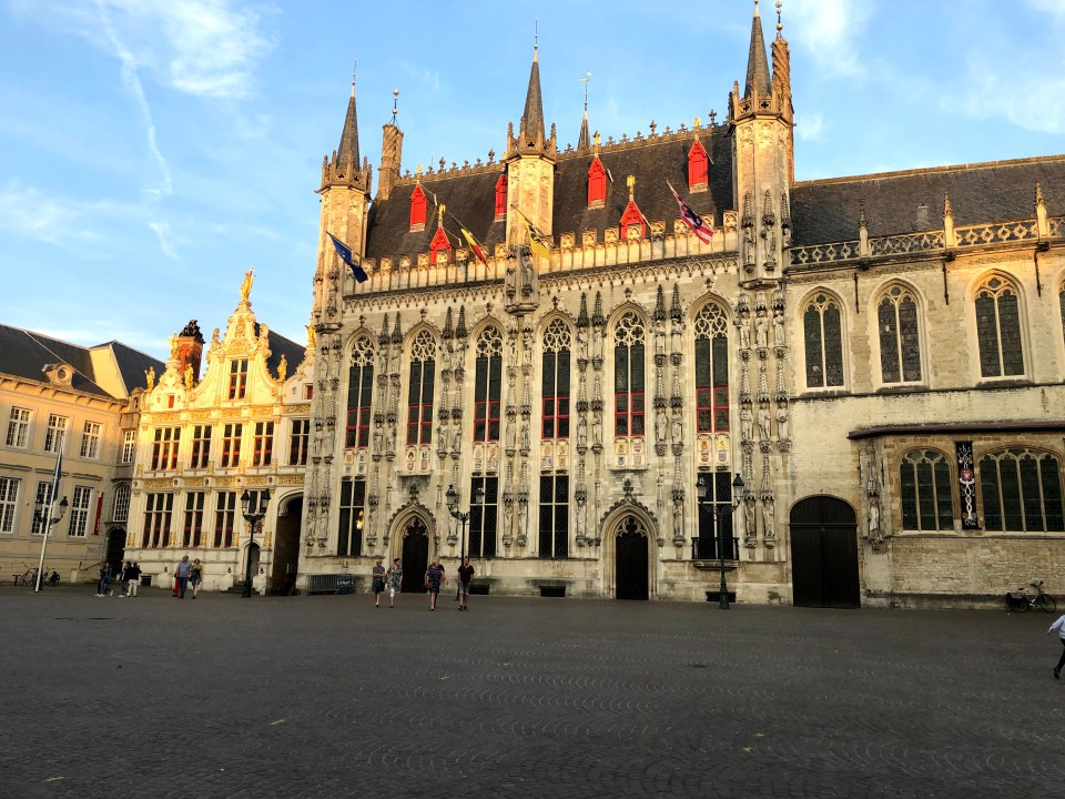 place du Burg à Bruges