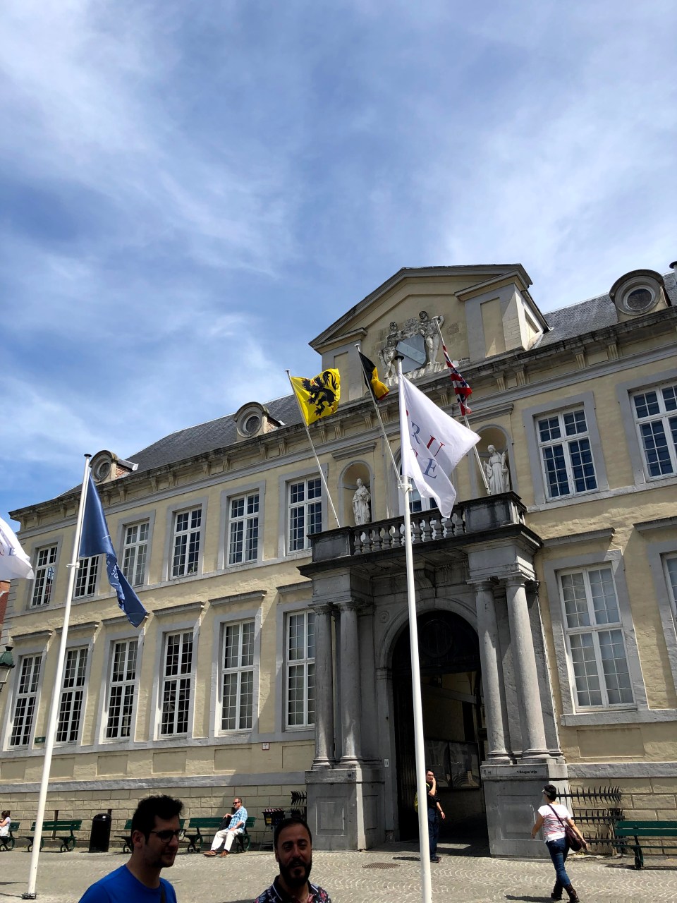 place du Burg à Bruges