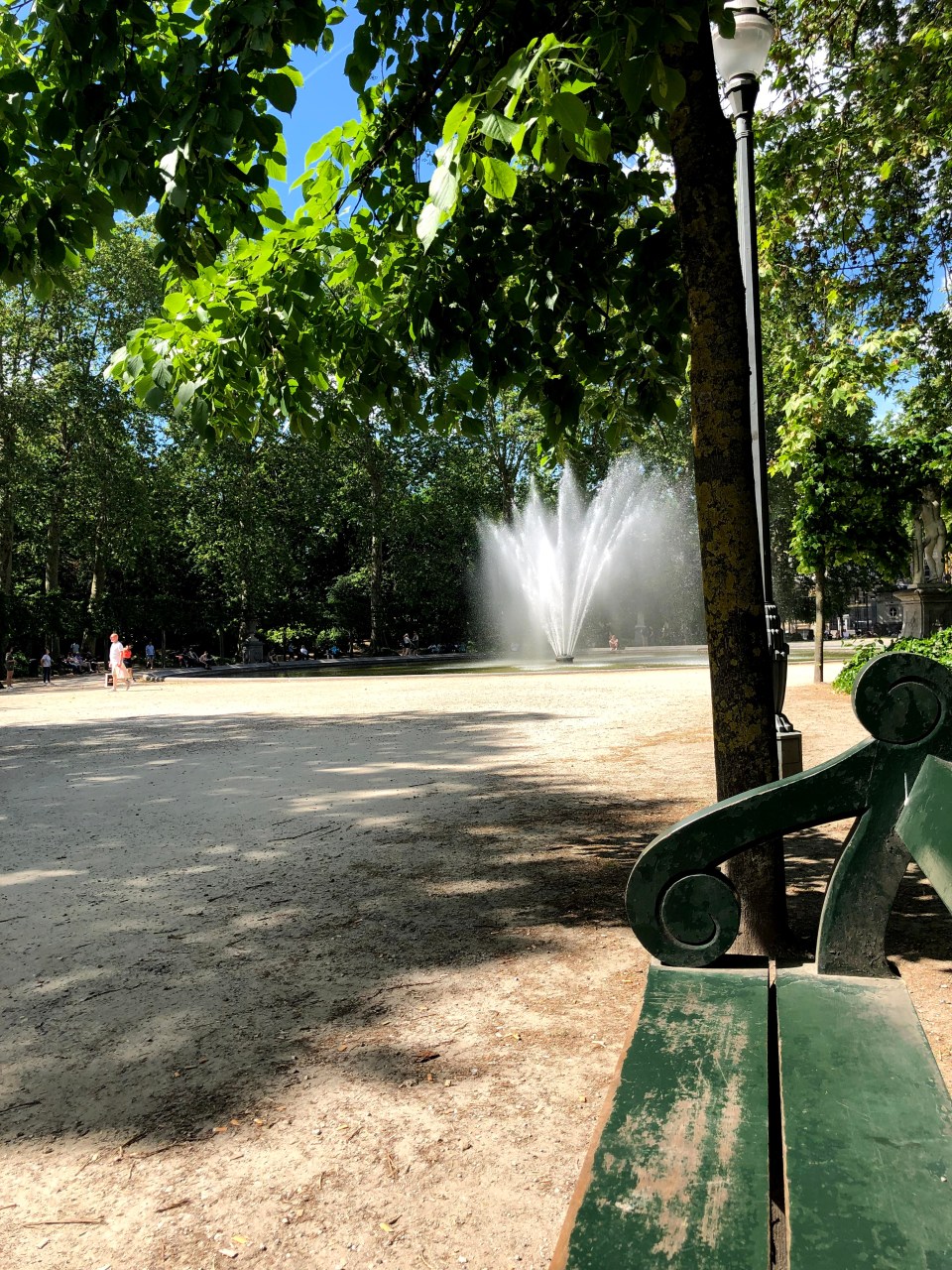 parc royal à Bruxelles 