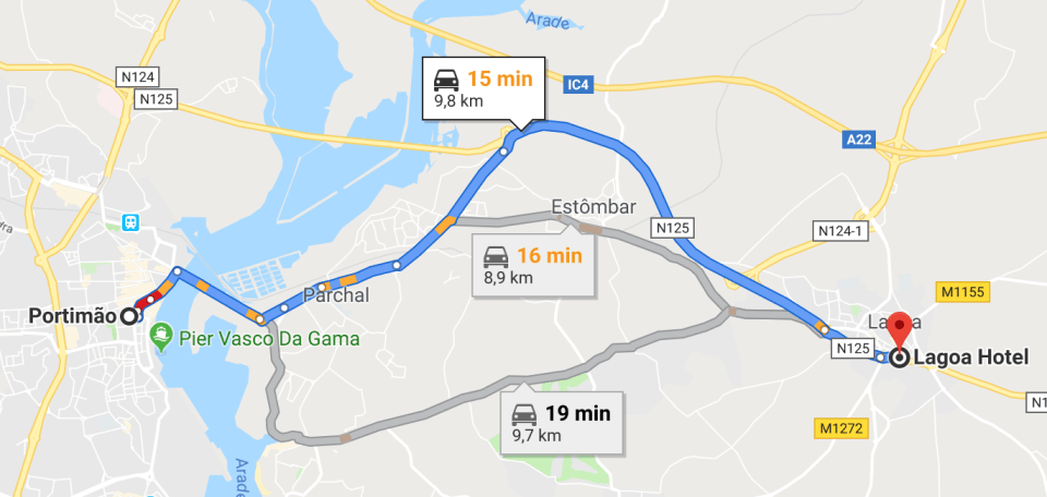 Road trip en Algarve:  de Portimão à Lagoa