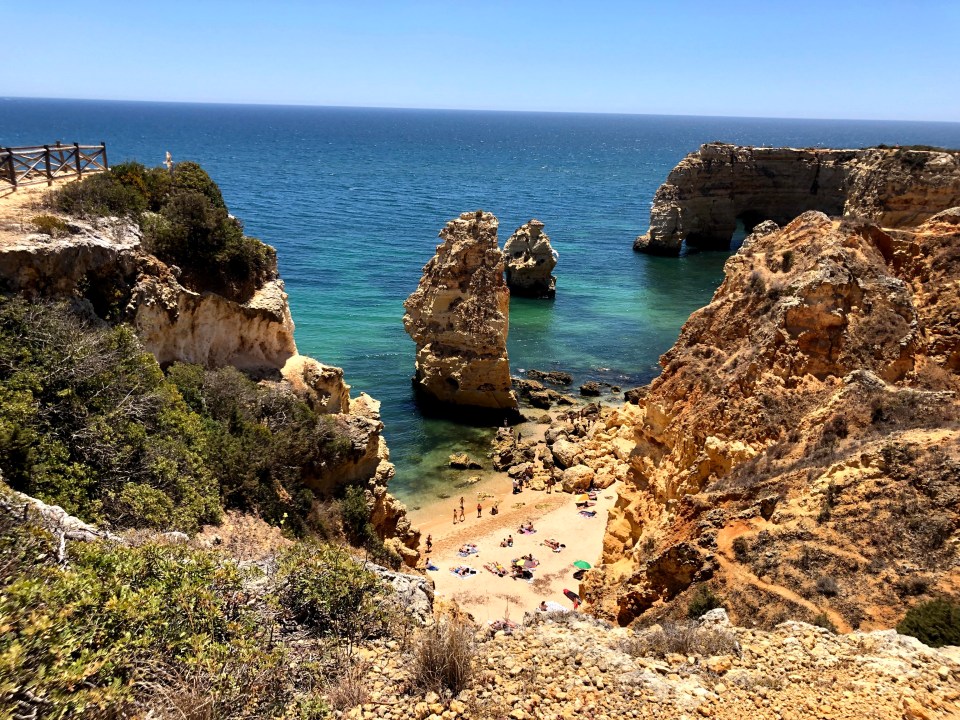 Praia de Marinha 