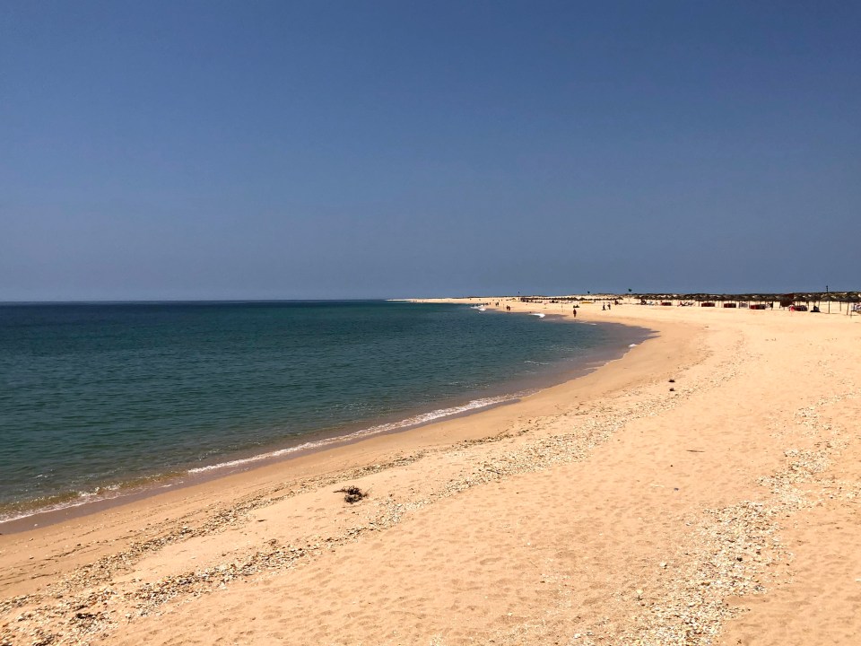 Croisière en catamaran sur l'île Deserta et l'île de Farol