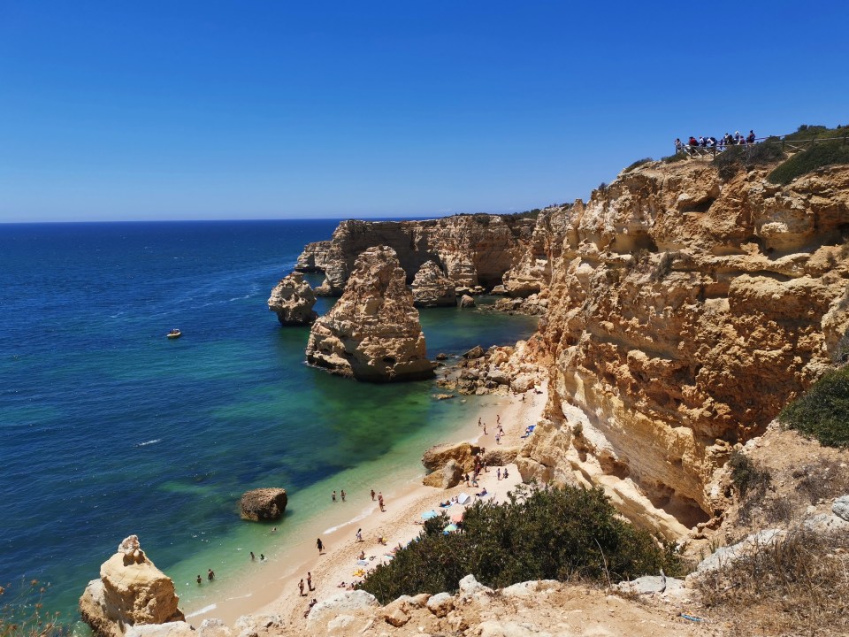 Praia de Marinha 