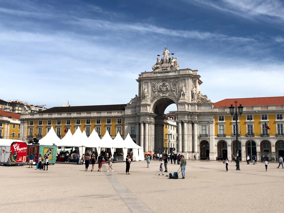 Arco da Rua Augusta à Lisbonne