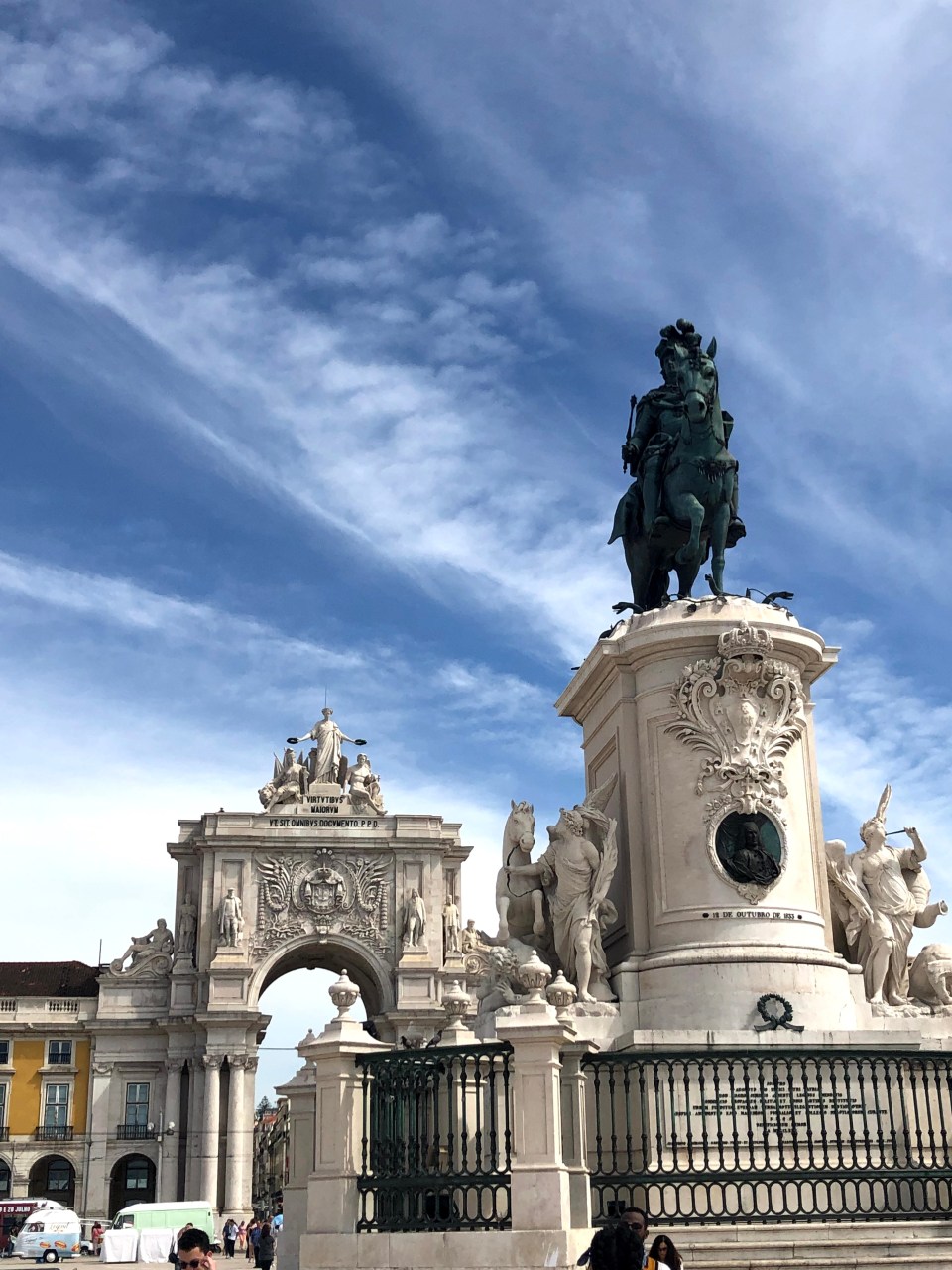 La Praça do Comércio à Lisbonne