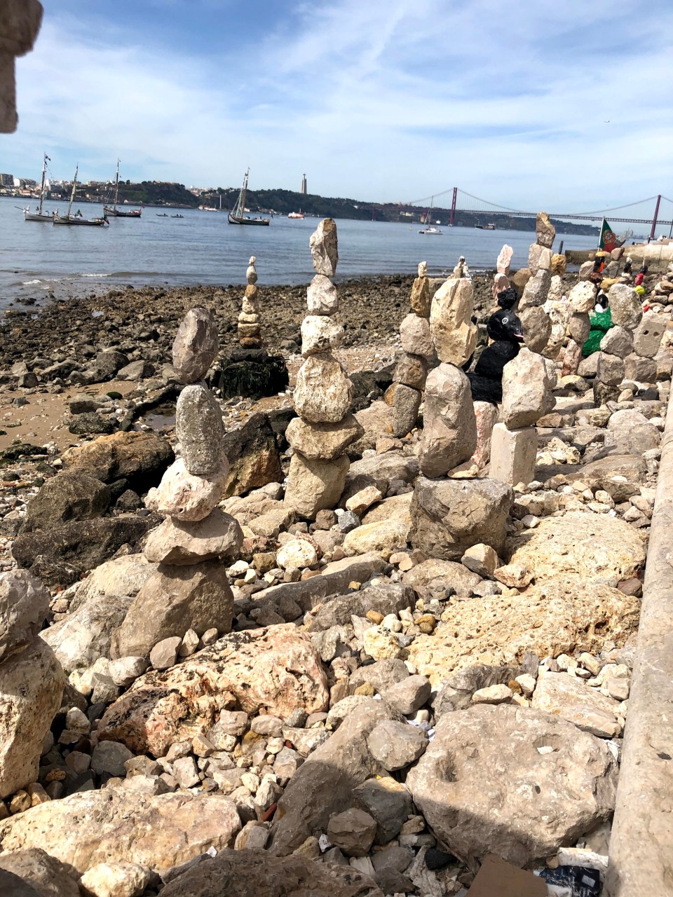 se promener le long du Tage à Lisbonne