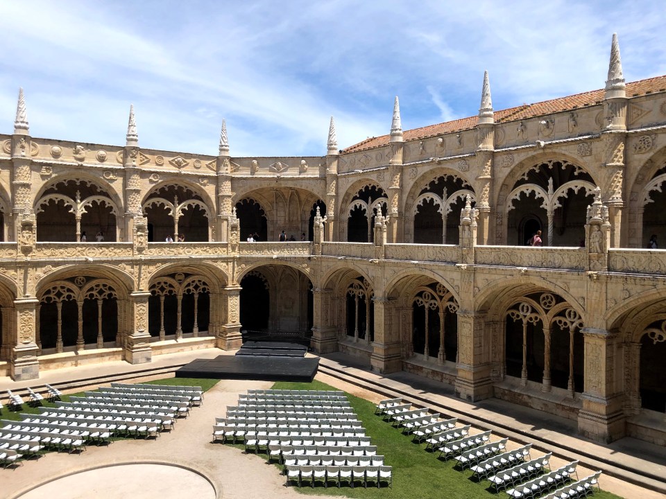 Monastère des Hiéronymites lors d'une visite de Lisbonne