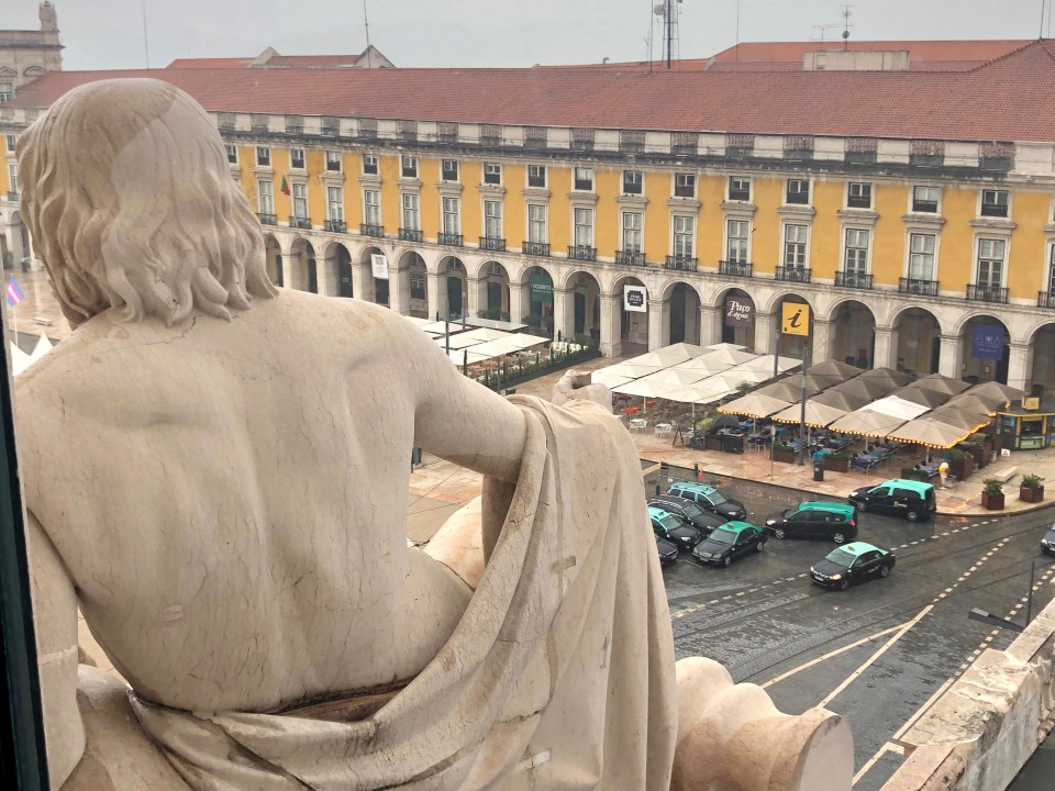 Arco da Rua Augusta à Lisbonne